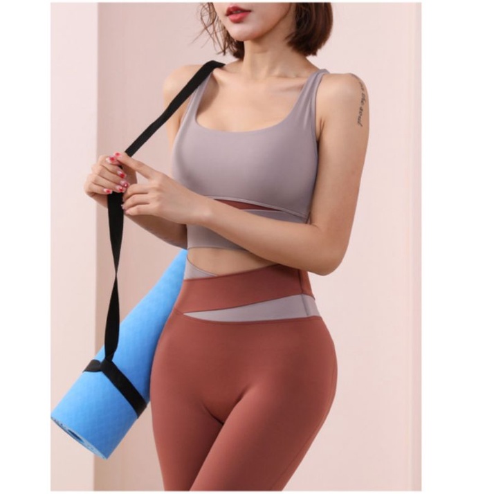 Bộ quần áo tập gym yoga nữ spandex 25% hàng cao cấp