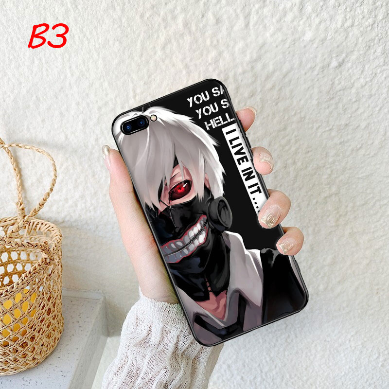 Ốp Điện Thoại Mềm Hình Kaneki Ken Phim Tokyo Ghoul Cho Oppo A92 A12 A92s A12s A12e A53 A72 A52 X2 Pro A32 A93 F17 Pro