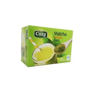 Trà sữa Matcha 3in1 Cozy 306g ( 18 túi x 17g)