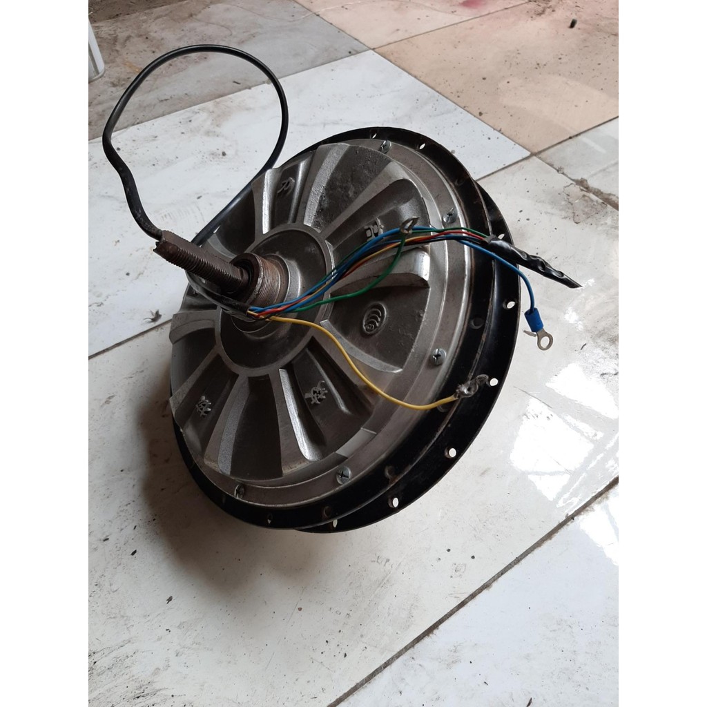 Thanh lí động cơ xe điện BLDC  vành căm nan hoa 36 lỗ - Dành cho xe yamaha -honda -bridgesstone