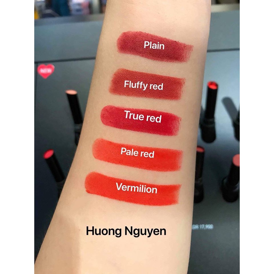 Son 3CE Slim Velvet Lipstick chất son mềm môi-lên màu chuẩn-nhiều tone xinh yêu mùa lễ hội