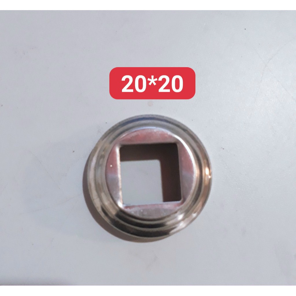 10 Nắp chụp inox 304 KT 20*20-25*25-30*30-40*40-50*50
