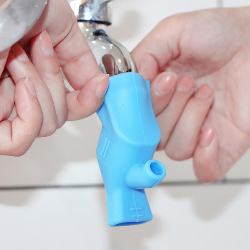 Đầu nối dài vòi nước bằng silicone tùy chỉnh tiện dụng cho nhà bếp / phòng tắm