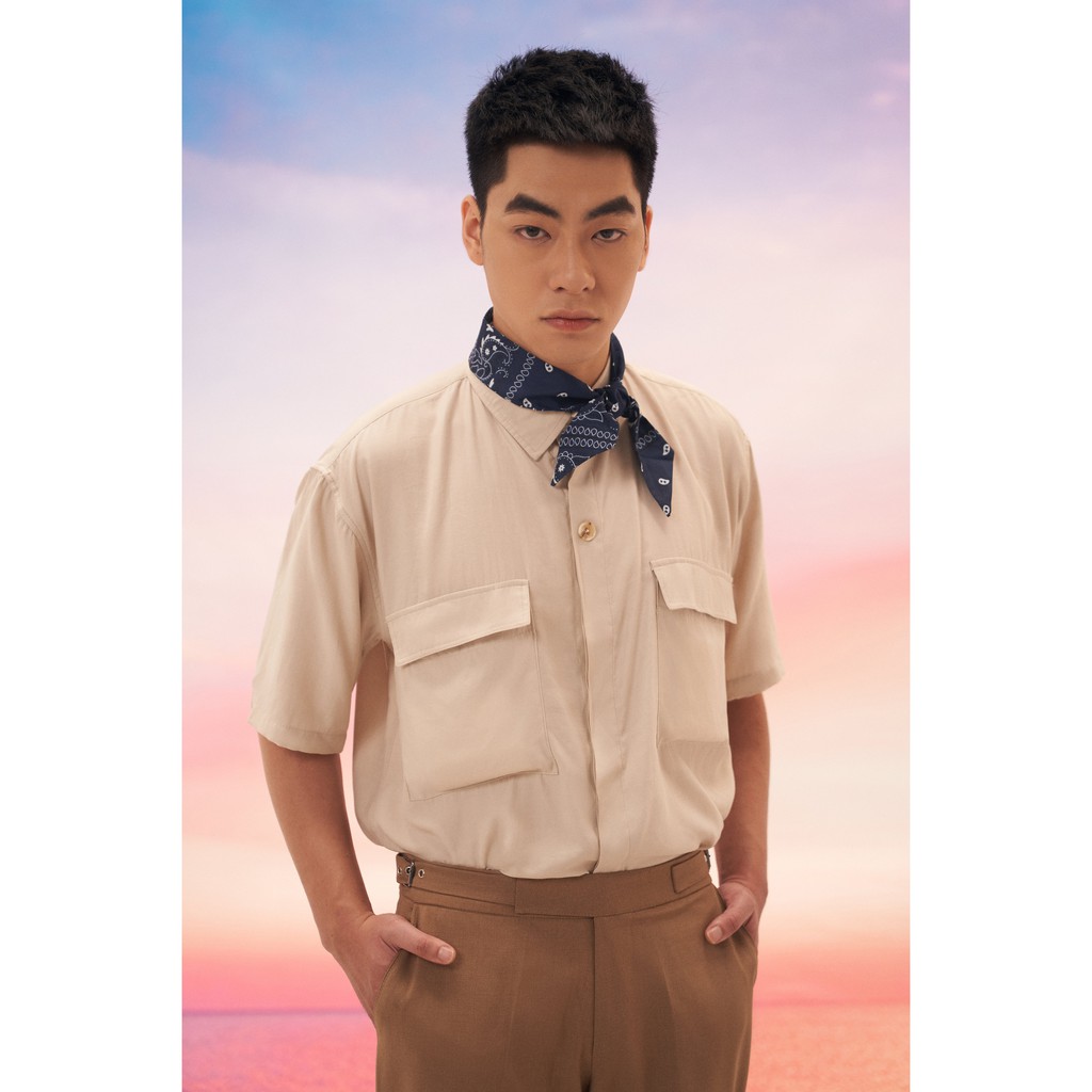 Áo Sơ Mi BEIGE BUTTONS SHIRT VANBYVN | BigBuy360 - bigbuy360.vn