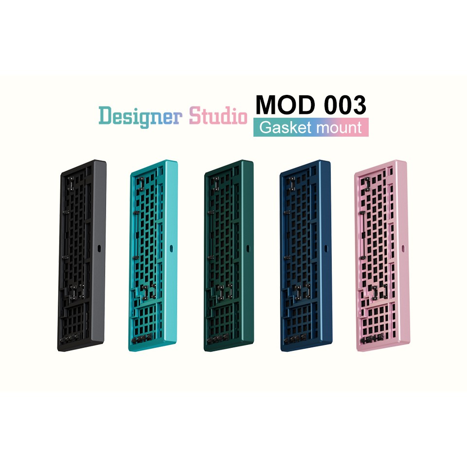 Kit bàn phím cơ AKKO Designer Studio – MOD003 (Hotswap 5 pin / RGB / Foam tiêu âm / Foam đáy / Gasket Mount)