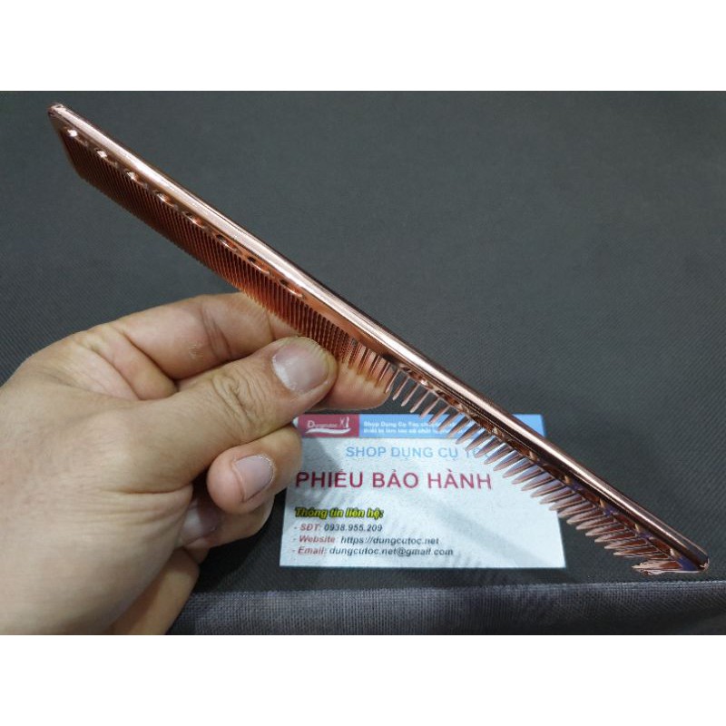 Lược Nhôm Cao Cấp Cắt Tóc Nam Loại Xịn, Lược Nhôm Cắt Tóc Chải Bám Tóc Mẫu Mới