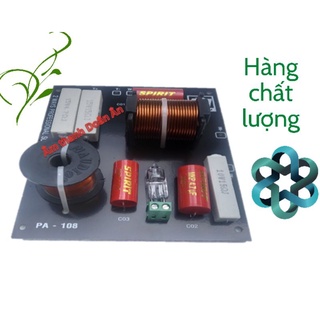 Mạch phân tần loa đơn : 1 bass 1 trép