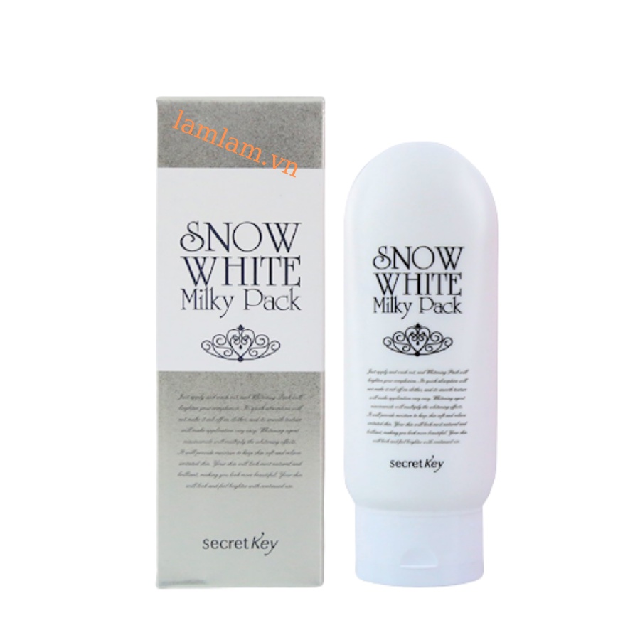 KEM DƯỠNG TRẮNG TOÀN THÂN SECRET KEY SNOW WHITE MILKY PACK 5.0