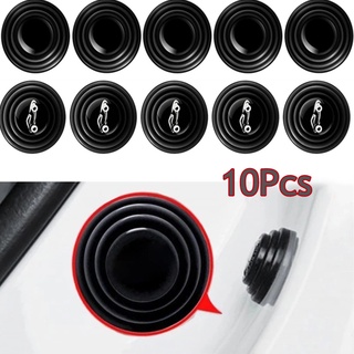 Set 10 miếng đệm silicone dán cửa xe hơi chống va chạm giảm tiếng ồn
