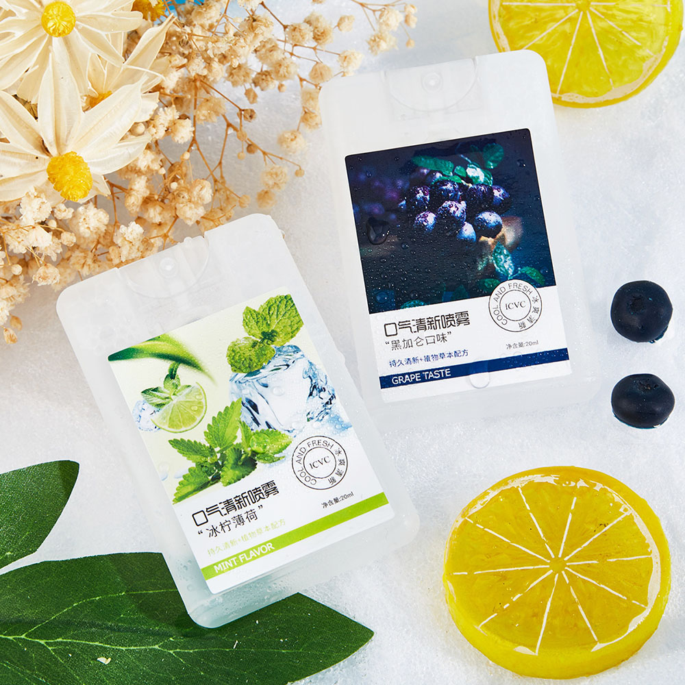 Nước xịt thơm miệng hương trái cây tươi mát lâu trôi cho nam nữ 20ml