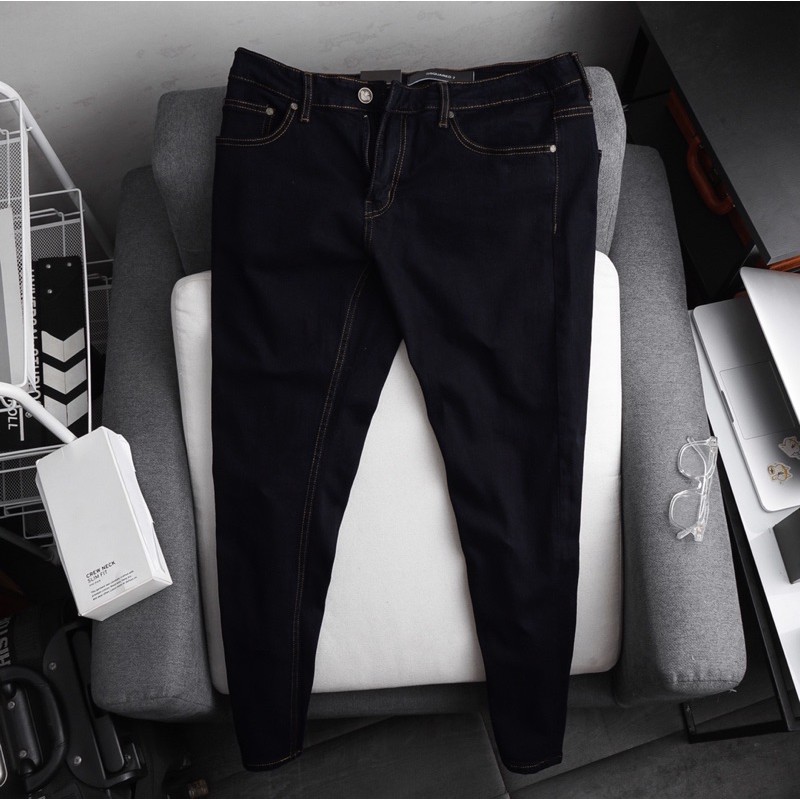 [XẢ LẺ SIZE] Quần Jean Nam cao cấp ống suông màu đen - chất bò co giãn đẹp | BigBuy360 - bigbuy360.vn