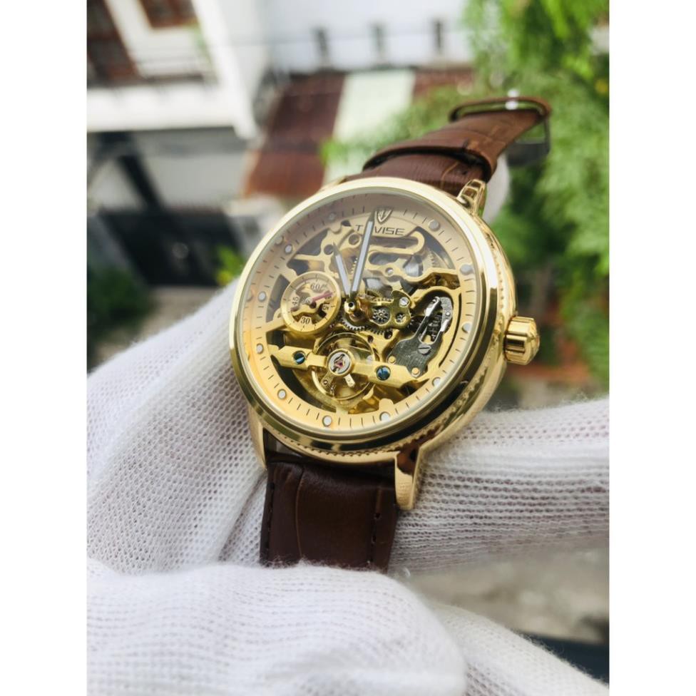 (Siêu Sale) Đồng hồ nam tevise chính hãng automatic dây da [ Đồng Hồ Nam Cao Cấp] | BigBuy360 - bigbuy360.vn