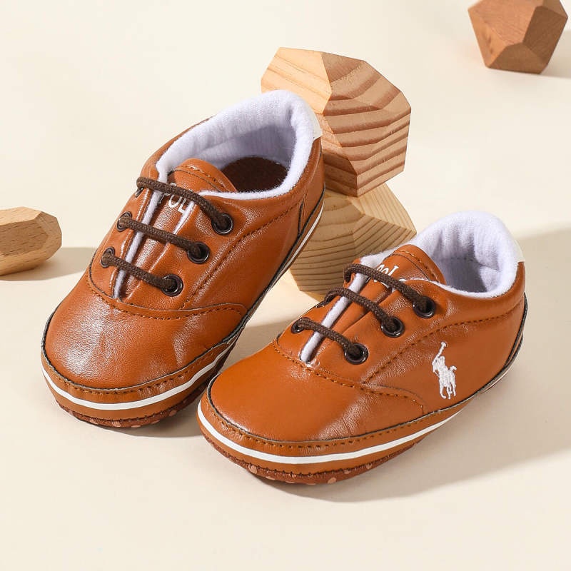Giày Sneaker Đế Mềm Chống Trượt Cho Bé Trai Từ 0-18 Tháng Tuổi