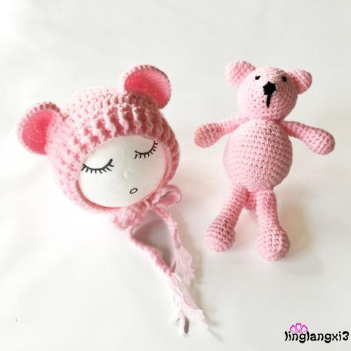 Phụ kiện chụp hình dệt kim thiết kế đáng yêu cho bé