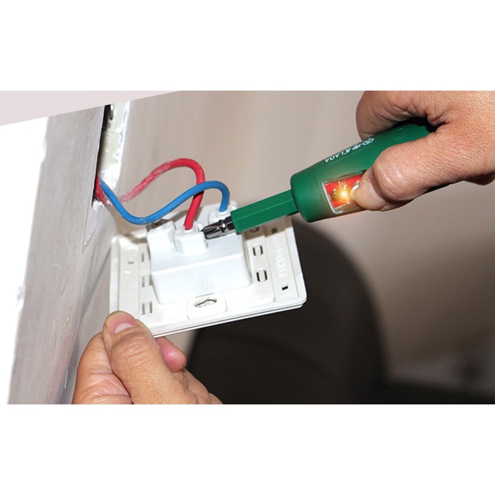 Bút thử điện đa năng, đầu tua vít, tuốt dây, cắt dây LAOA LA515001, chất lượng cao, hàng chính hãng