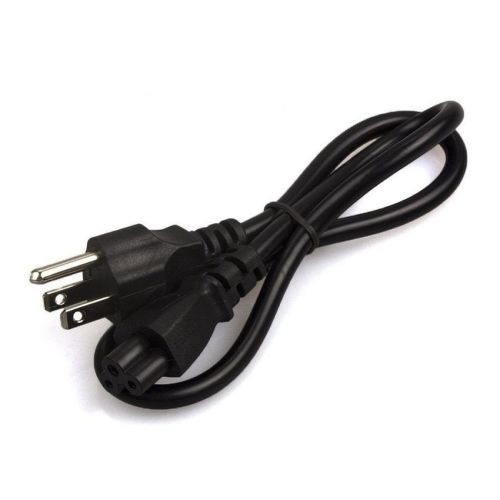 Dây nguồn laptop đen dẹt