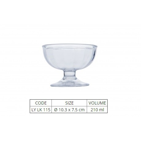 Ly Kem Nhựa Acrylic Nhiều Size - Fataco