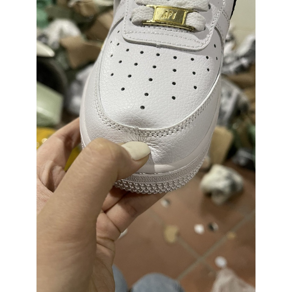 Giày Thể Thao Nam Nữ, Giày_Nike Trắng vệt đen Air Force 1 Hàng Đẹp Full Box Bill hót nhất 2022 | BigBuy360 - bigbuy360.vn