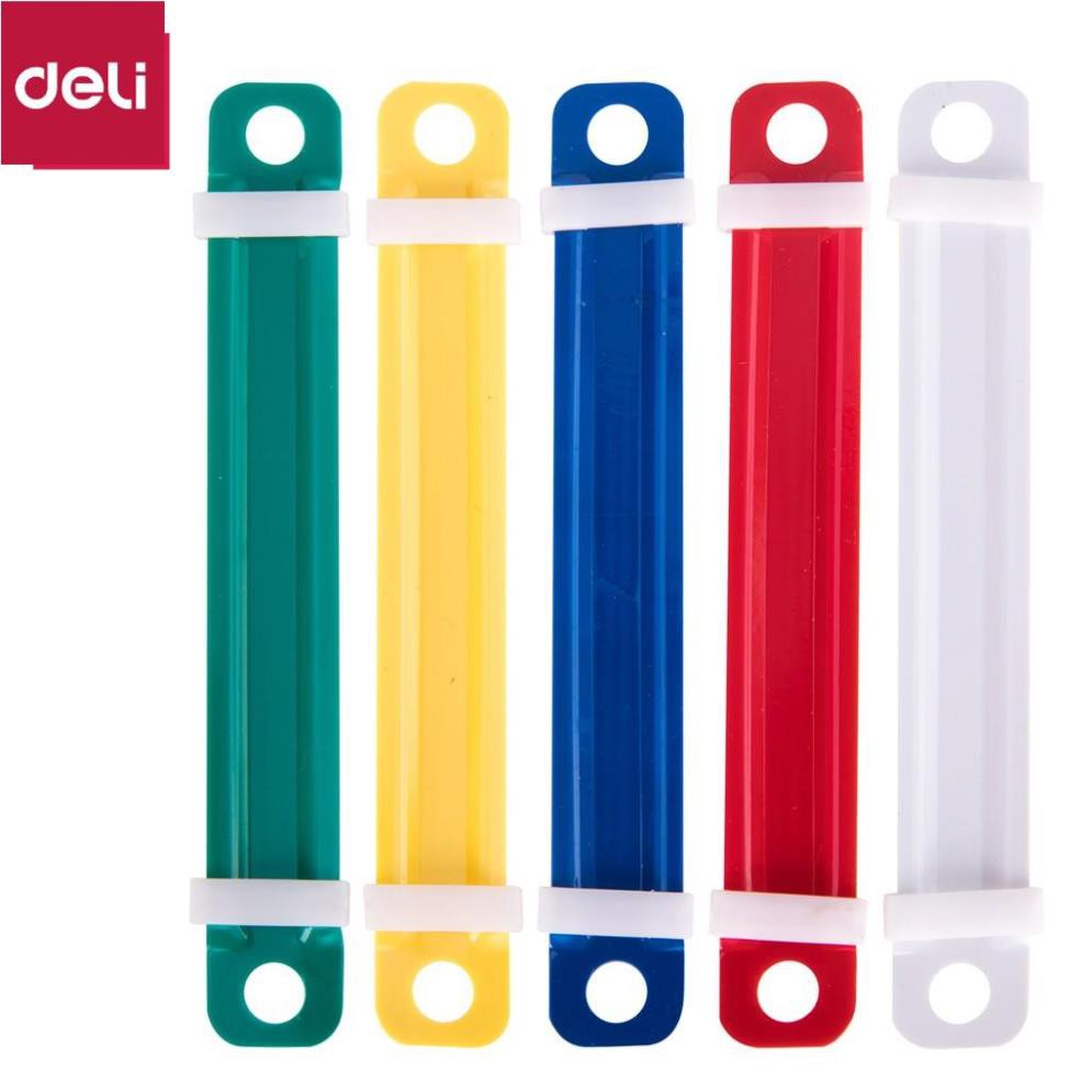 Nẹp tài liệu Chân dài 50mm Deli - 50 cái/hộp - E5548 [Deli]