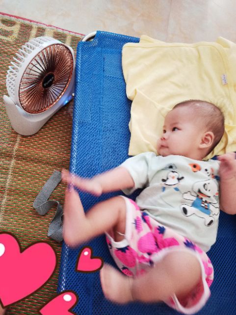 💯Quạt tích điện mini để bàn super cực mát 3 tốc độ. | BigBuy360 - bigbuy360.vn