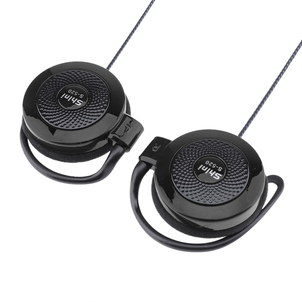 For Shini s-520 3.5mm Stereo Mp4 Game Sports Mobile Phone Ear Hook Headsets Wire Sports Earphones