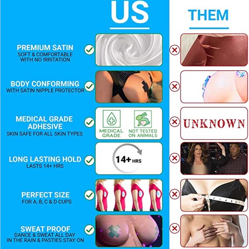 1 Cặp Miếng Dán Nhũ Hoa Hình Cánh Bướm Màu Cầu Vồng Vô Hình Dùng Một Lần Cho Nữ