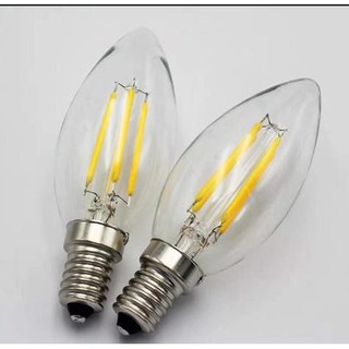 Bóng led quả nhót / led râu (bóng nến) 4w