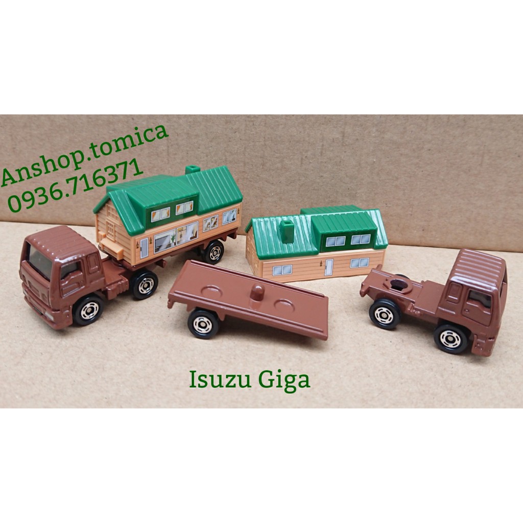 Mô hình xe nhà gỗ di động tomica Nhật Bản No89