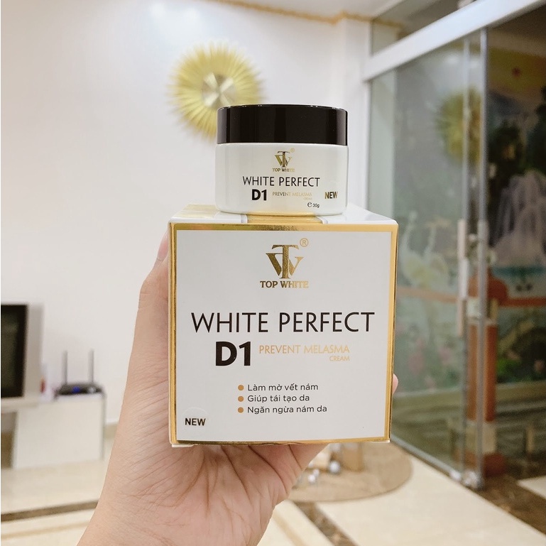 Kem Top white D1 new cải tiến