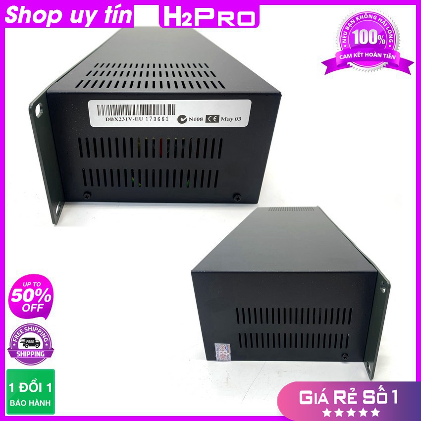 [RẺ VÔ ĐỊCH] Lọc xì DBX 231 chính hãng, bộ lọc âm thanh Equalizer DBX 231 cân chỉnh sắc nét từng âm thanh ( tặng 4 jack)