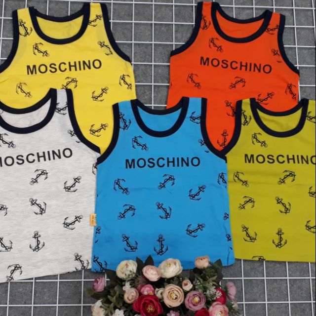 Áo 3 lỗ moschino+ áo nc ngọt