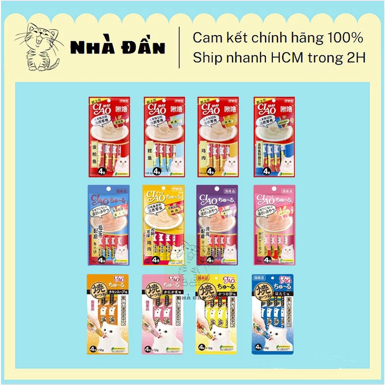 Ciao súp thưởng cho mèo