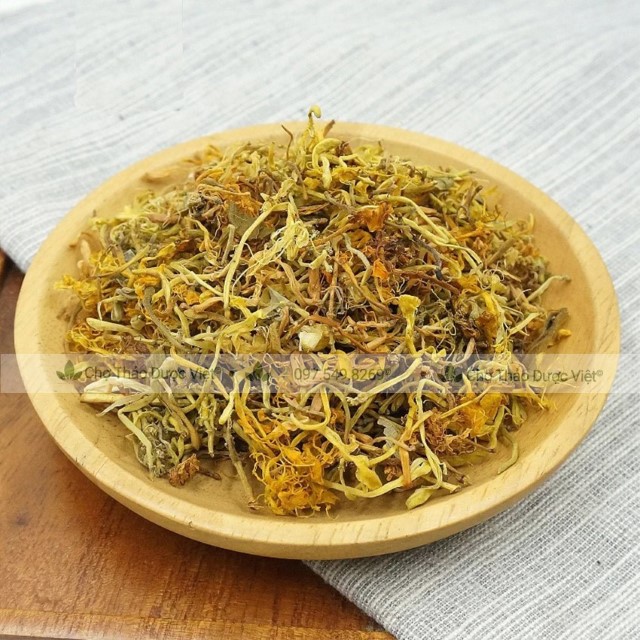 Hoa kim ngân khô, vàng, đẹp 500g ( Trà kim ngân hoa sấy khô ) - Chợ Thảo Dược Việt
