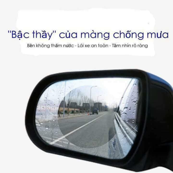 Film chống nước gương chiếu hậu