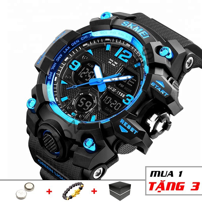 Đồng hồ điện tử nam thể thao chính hãng SKMEI thể thao đa chức năng siêu bền SM25 -Gozid.watches | BigBuy360 - bigbuy360.vn