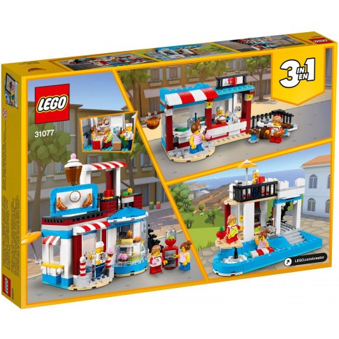 LEGO Creator 3in1 | Lego 31077 Mô-Đun Ngọt ngào bất ngờ | Modular Sweet Surprises