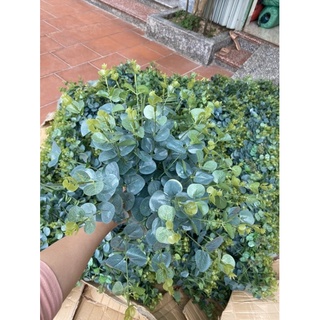 Cành Lá Táo-16 nhánh. (Lá Dolar) hoa lụa