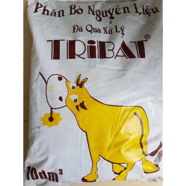 Phân bò sạch Tribat túi 10dm3