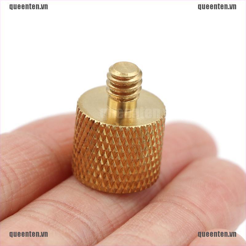 Đầu gắn nối chuyển đổi 3/8 âm sang 1/4 dương cho camera tripod QUVN