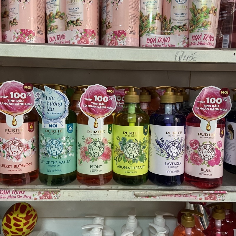Sữa tắm purite 850ml