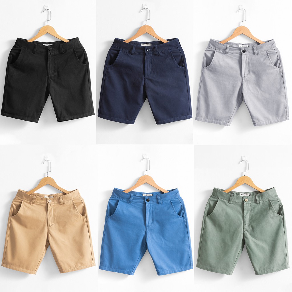 Quần Cộc Nam Chất KaKi Cao Cấp Thương Hiệu VICERO 6 Màu Thời Thượng