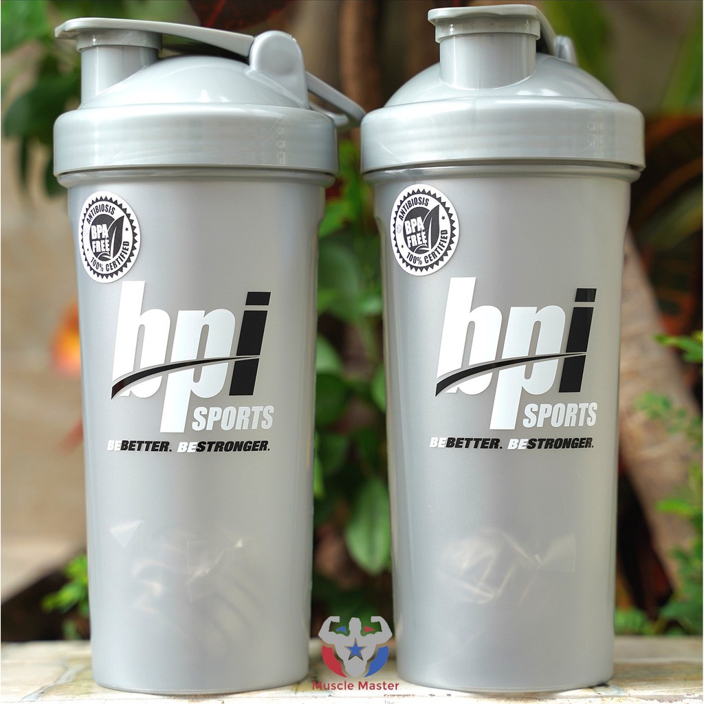 Bình Shaker BPI Đủ Màu 400ml - 700ml - 2,2l