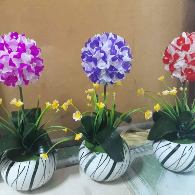 hoa pha lê đá