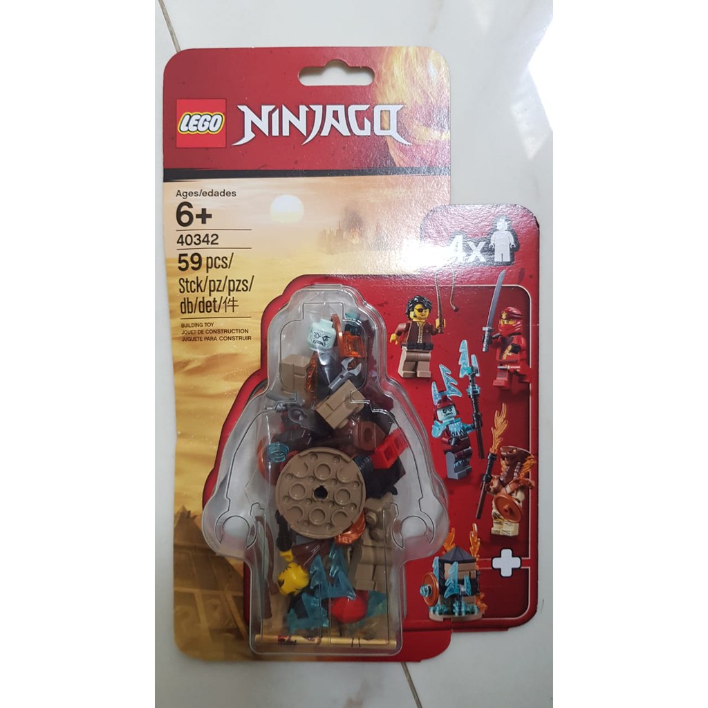 [CÓ SẴN] LEGO 40342 - Ninjago -  Ninjago 2019 Minifigure Set blister pack [CHÍNH HÃNG]