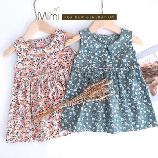 (HOT) Váy bé gái babydoll hoa nhí siêu mát và sành điệu - Én-Thời Trang Nhí chuyên quần áo trẻ em cao cấp