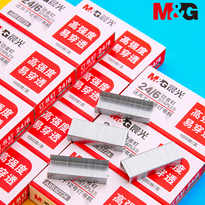 M&amp;g. Bộ 1000 Ghim Bấm Số 92724 Cỡ Lớn Tiện Dụng