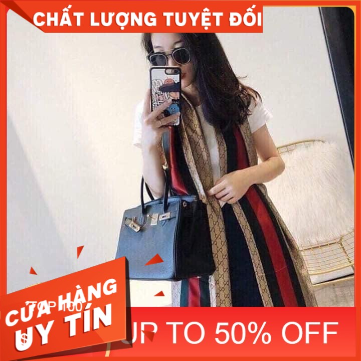 Khăn lụa Gucci khăn quàng cổ khăn lụa cao cấp