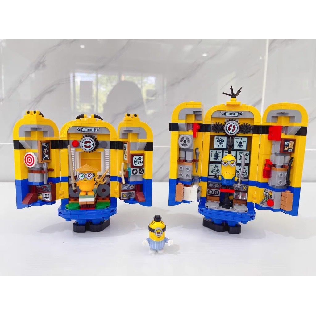 Đồ chơi lắp ráp Minion 3 TRONG 1 X19009