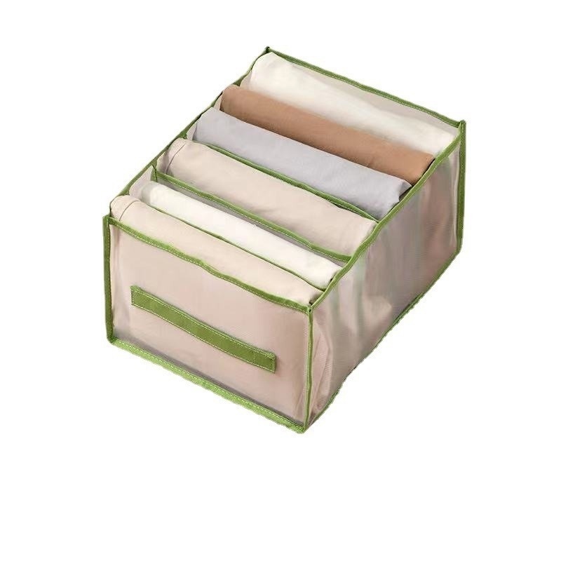 Hộp Lưu Trữ Vải Gia Dụng Di động đồ Lót Quần Jean Cửa Sổ Lưu Trữ Hộp Lưu Trữ Có Ngăn