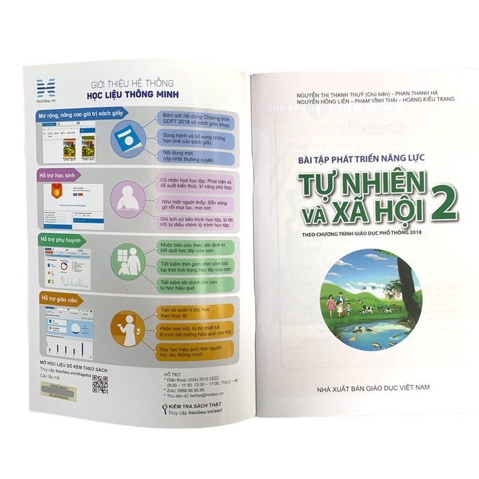 Sách - Bài tập phát triển năng lực Tự Nhiên và Xã Hội lớp 2